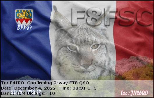 QSL de F8FSC